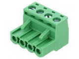 Regletă de Conexiuni 5,08mm 4 Piste Drept