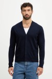 United Colors of Benetton cardigan culoarea albastru marin, 110XU601I