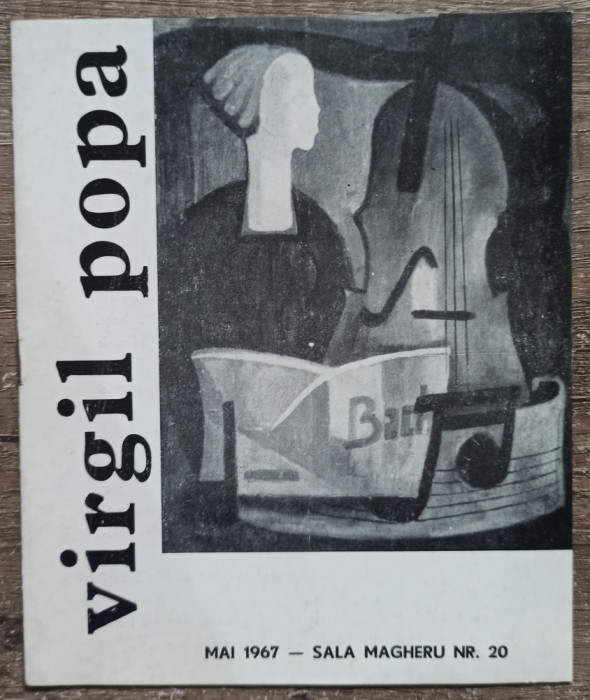 Catalog expozitie pictura Virgil Popa 1967