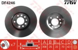 Disc frana OPEL CORSA E (2014 - 2016) TRW DF4246