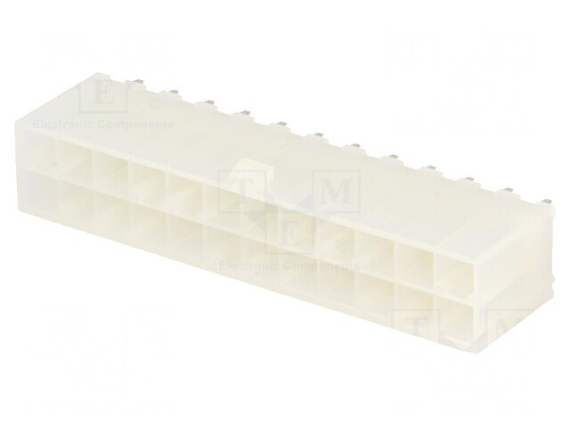 Conector Mini-Fit Jr 4,2mm 24 PIN THT 9A Drept