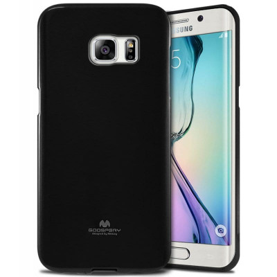 Husa Silicon Samsung S6 Edge g925 Mercury Black foto