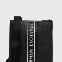 Armani Exchange borseta culoarea negru