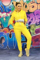 J707RR-9 Trening casual din 3 piese cu imprimeu &quot;Love&quot;