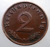2.608 GERMANIA 2 REICHSPFENNIG 1937 A, Europa, Bronz