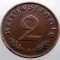 2.608 GERMANIA 2 REICHSPFENNIG 1937 A