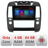 Navigatie Nissan Navara Pathfinder 2005-2010 E-NAV5 Octa Core cu Android Radio Bluetooth Internet GPS WIFI DSP 4+64GB RESIGILAT CarStore Technology
