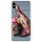 Husa silicon pentru Apple Iphone X, Beautiful Hand Art