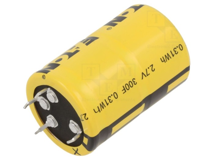 Supercondensator 300F 2.7V SNAP-IN