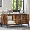 VidaXL Masă de cafea Stejar afumat 90 x 49 x 46 cm Lemn compozit 883449