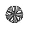 Set 4 capace roti Evo culoare negru argintiu 15 inch Cod: WR2-1SL-15 Automotive TrustedCars