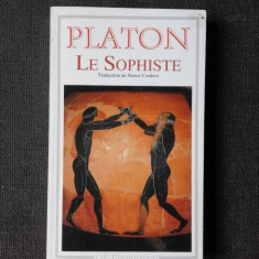 PLATON, LE SOPHISTE (CARTE IN LIMBA FRANCEZA)