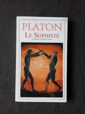 PLATON, LE SOPHISTE (CARTE IN LIMBA FRANCEZA) foto