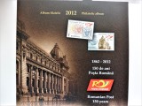 Romania 2012 - ALBUM FILATELIC - Posta Romana 150 de ani de traditie si modernitate LP1953b (T171)