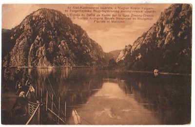 SV * DUNAREA LA CAZANE * Soc. Regala Maghiara pt Navigatie Fluviala + Maritima foto
