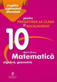 Matematica cls 10, Marian Chirciu, Marin Chirciu, cartea romaneasca