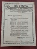Revista Administrația Financiară Nr. 126 din 15 aprilie 1938