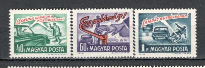 Ungaria.1973 Siguranta in circulatie SU.370
