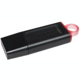 Memorie USB 3.2 KINGSTON 256 GB cu capac carcasa plastic negru DTX/256GB