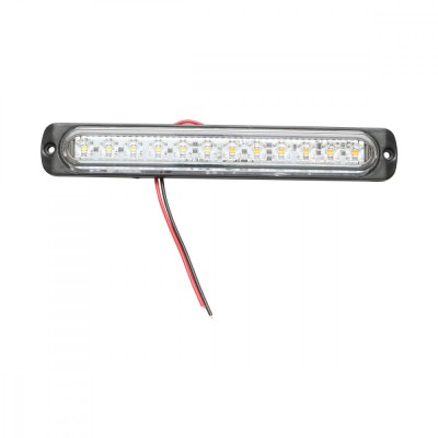 Lampa LED laterala de gabarit alb/galben 12-24V FR1279 Breckner Germany foto