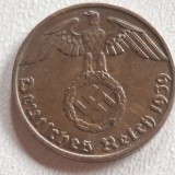Germania Nazista 1 reichspfennig 1939/J Hamburg bronz