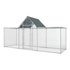 Cotet pasari Arguin300 otel galvanizat 300 x 100 x 100 cm [pro.tec] HausGarden Leisure foto