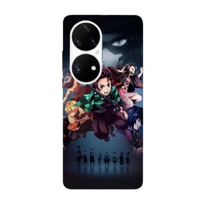 Husa compatibila cu Huawei Nova Y70 model Demon slayer Ready for Battle, Silicon, TPU, Viceversa foto