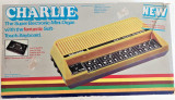 Jucarie veche orga electronica Charlie The Super Electronic-Mini-Organ anii 80