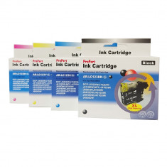 Set 4 cartuse Brother LC-123 Black, Cyan, Magenta, Yellow