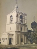 Foto veche Cetatea Albă, Biserica greacă, splendidă, mare, format 13x17 cm, 1925