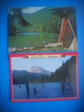 HOPCT LOT 3865 - 2 CARTI POSTALE-LACU ROSU ..JUD -HARGHITA-NECIRCULATE, Necirculata, Printata