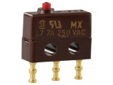 Micro&icirc;ntrerupător SNAP ACTION 7A 250VAC SPDT fără manetă