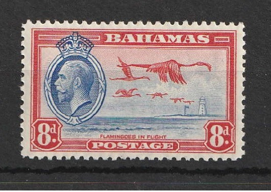 Colonii engleze, pasari, Bahamas, regele G V, 1935, 8.5 euro Michel, MNH