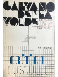 Calvano della Volpe - Critica gustului (editia 1975)