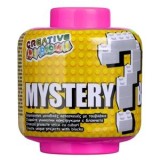 Cuburi de Construcție cu Accesorii, Blind Box, Galben/Multicolor, Plastic, CMCLASS