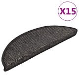 Cumpara ieftin Covorase scari autoadezive 15 buc antracit 56x17x3 aspect sisal