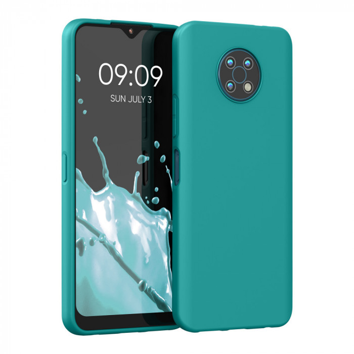 Husa pentru Nokia G50, Silicon, Verde, 56293.57, kwmobile