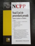 Noul Cod de procedura penala