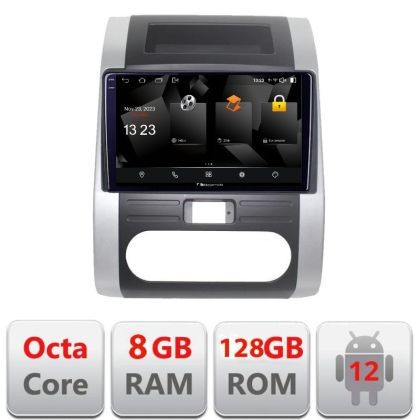 Navigatie Nissan X-Trail 2007-2013 5960Pro-001Android Octa Core Qualcomm 2K Qled 8+128 DTS DSP 360 4G Optical CarStore Technology