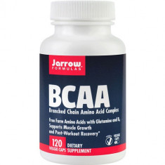 BCAA (Branched Chain Amino Acid Complex), 120 capsule, Jarrow Formulas foto