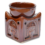Cumpara ieftin Vas aromoterapie cu buddha medicine maro