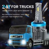 Set de 2 becuri led Xentech Light V68 H7 camion 24V