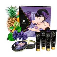 Set Cadou Shunga Geisha&#039;s Secret, 5 Produse, Aroma Rructe Exotice