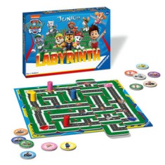 Labyrinth Paw Patrol Junior Ravensburger, joc labirint pentru copii de la 4 ani, multilingv incl. RO