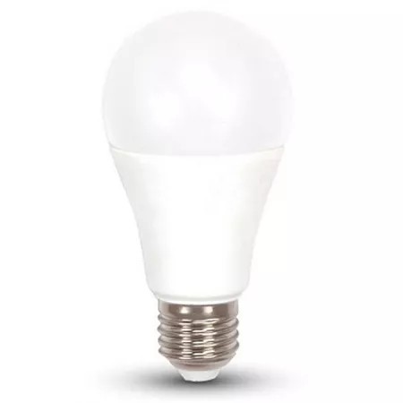 Bec LED A60 E27 9W 4000K alb neutru 3 step dimmer V-TAC