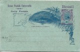 CP869N Bilhete postal 40 reis Brazil