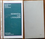 Stefan Augustin Doinas, Semintia lui Laokoon, Ed. Tineretului, 1967, cu autograf