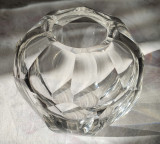 Vaza Art Deco din cristal, Joseph Hoffman pentru Ludovic Moser -
