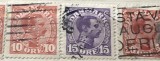 Cumpara ieftin Timbre Danemarca Interbelica TMB1DK serie/lot de 3