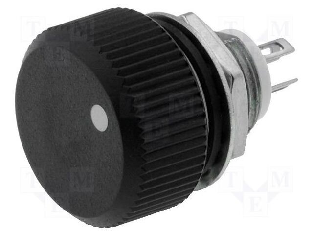 Potenţiometru axial singură tură 220k&Omega; 1W IP67 VISHAY